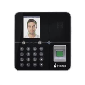 reloj checador nextep facial y de huella digital