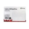 tarjeta bibliografica nextep blanca 4"x6" c/100