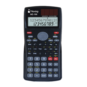 calculadora nextep científica 10+2 dígitos doble línea 240 funciones batería solar