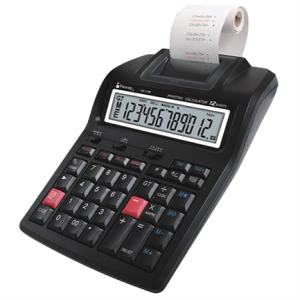 calculadora sumadora nextep con impresora 2 colores 12 digitos