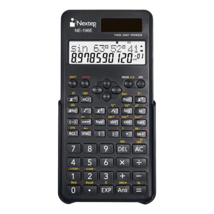 calculadora nextep cientifica 10+2 digitos doble linea 240 funciones solar/bateria calculadora nextep cientifica 10+2 digitos doble linea 240 funciones solar/bateria