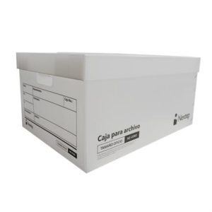 caja archivo nextep plastica economica oficio c/12