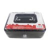 caja dinero nextep metálica mediana 20cm color negro