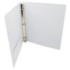 carpeta nextep panoramica de vinil aro "o" 1" carta blanca