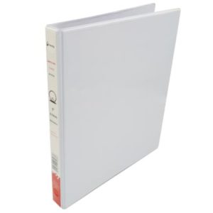 carpeta nextep panoramica de vinil aro "o" 1" carta blanca