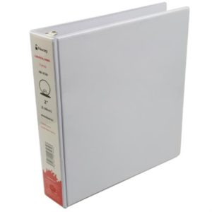 carpeta nextep panoramica de vinil aro "o" 2" carta blanca