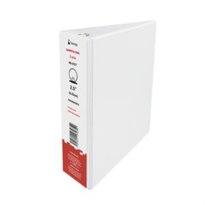 carpeta nextep panoramica de vinil aro "o" 2.5" carta blanca