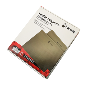 folder colgante nextep economico carta color verde tradicional c/25