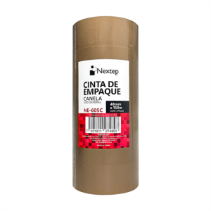 cinta empaque canela nextep uso general 48mm x 150mts c/6