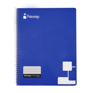 cuaderno nextep profesional cuadro grande c7 100 hojas espiral