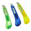 cutter plastico ergonomico nextep grande navaja 18mm caja con 12