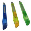 cutter plastico ergonomico nextep chico navaja 9mm caja con 12