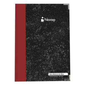 libro nextep bitacora de obras 96 hojas frances
