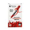 marcador nextep permanente punto fino 2mm rojo c/12 pzas