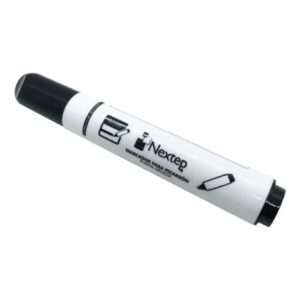 marcador nextep para pizarrón blanco color negro c/12 pzas