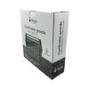 clasificador nextep malla metálica 3 niveles grande caja blanco negro
