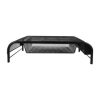 soporte organizador nextep de malla para laptop/monitor con cajón