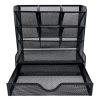 organizador nextep malla metalica para escritorio multi secciones con cajon