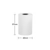 rollo papel nextep térmico 57x40mm c/10