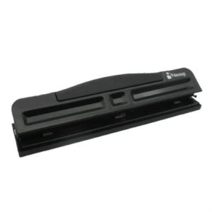 perforadora nextep 3 orificios ajustable soft grip 10 hojas