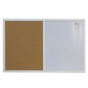 pintarrón nextep tablero de corcho 90cmx60cm