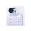 porta gafete plastico flexible horizontal nextep 6x9cm con yoyo c/12