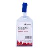 porta gafete plastico flexible vertical nextep 6x9cm con caiman c/12