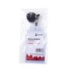porta gafete plastico flexible vertical nextep 6x9cm con yoyo c/12