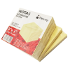 notas adhesivas nextep 3x3 amarillo 5 bloques 500 hojas