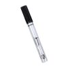 marcador nextep permanente cuerpo aluminio punta gruesa cincel 4mm negro c/6