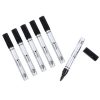 marcador nextep permanente cuerpo aluminio punta gruesa cincel 4mm negro c/6
