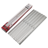 regla nextep metalica de aluminio 30 cm c/6 pzas