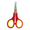 tijera nextep bimaterial 4.5" escolar punta roma