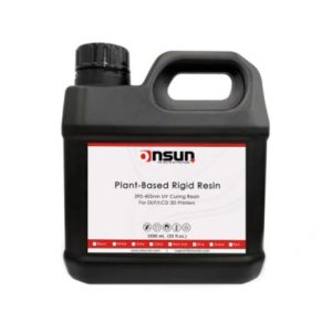 resina onsun 3d vegetal 1l/barril color negro