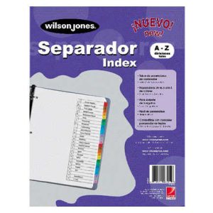 separador wilson jones a z economico