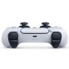 control inalámbrico dualsense playstation 5 con gatillos adaptativos y diseño ergonómico blanco