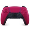 control inalámbrico dualsense playstation 5 con gatillos adaptativos y diseño ergonómico rojo cósmico