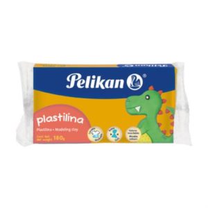 plastilina pelikan marqueta 180 gr color naranja