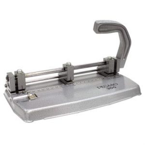 perforadora pegaso 300 triple ajustable regleta p/30 hojas color gris