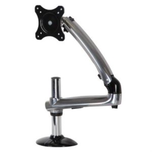 soporte de escritorio peerless para brazo de pantalla compatible monitores de hasta 29" color negro