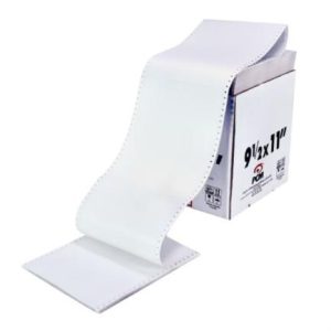 papel pcm data stock 9.5x11" 3tanto blanco c/1000 hojas