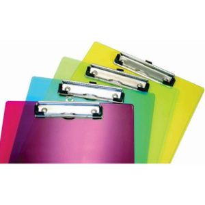tabla rihan agarrapapel acrilica tamaÑo carta c/6