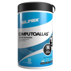 toallas húmedas silimex limpiadoras computoallas c/50pz
