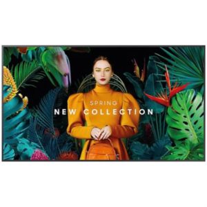 pantalla samsung 50" smart signage lfd monitor edge led blu uhd resolución 3840x2160 panel va hdmi/usb/rj45/dp