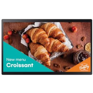 pantalla samsung 24" qb24c t small digital signage touch ads resolución 1920x1080