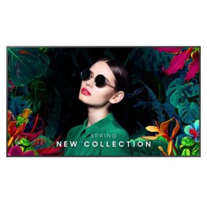 pantalla samsung 85" smart signage monitor edge led blu uhd 3840x2160 operation hours 24/7 500nit contrast ra
