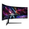 monitor samsung 57" mini led curvo fhd resolucion 7680x2160 panel va