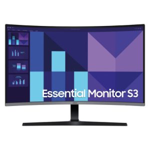 monitor samsung 32" essential s3 s39gd fhd panel va 1920 x 1080 curvo 1500r hdmi/d sub
