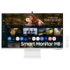 monitor samsung 32" smart vision ai camara web 4k 3840x2160 60hz va plano hdr10 4ms vesa100 m80f