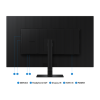monitor samsung 37" viewfinity s7 4k plano ips 5ms 60hz negro